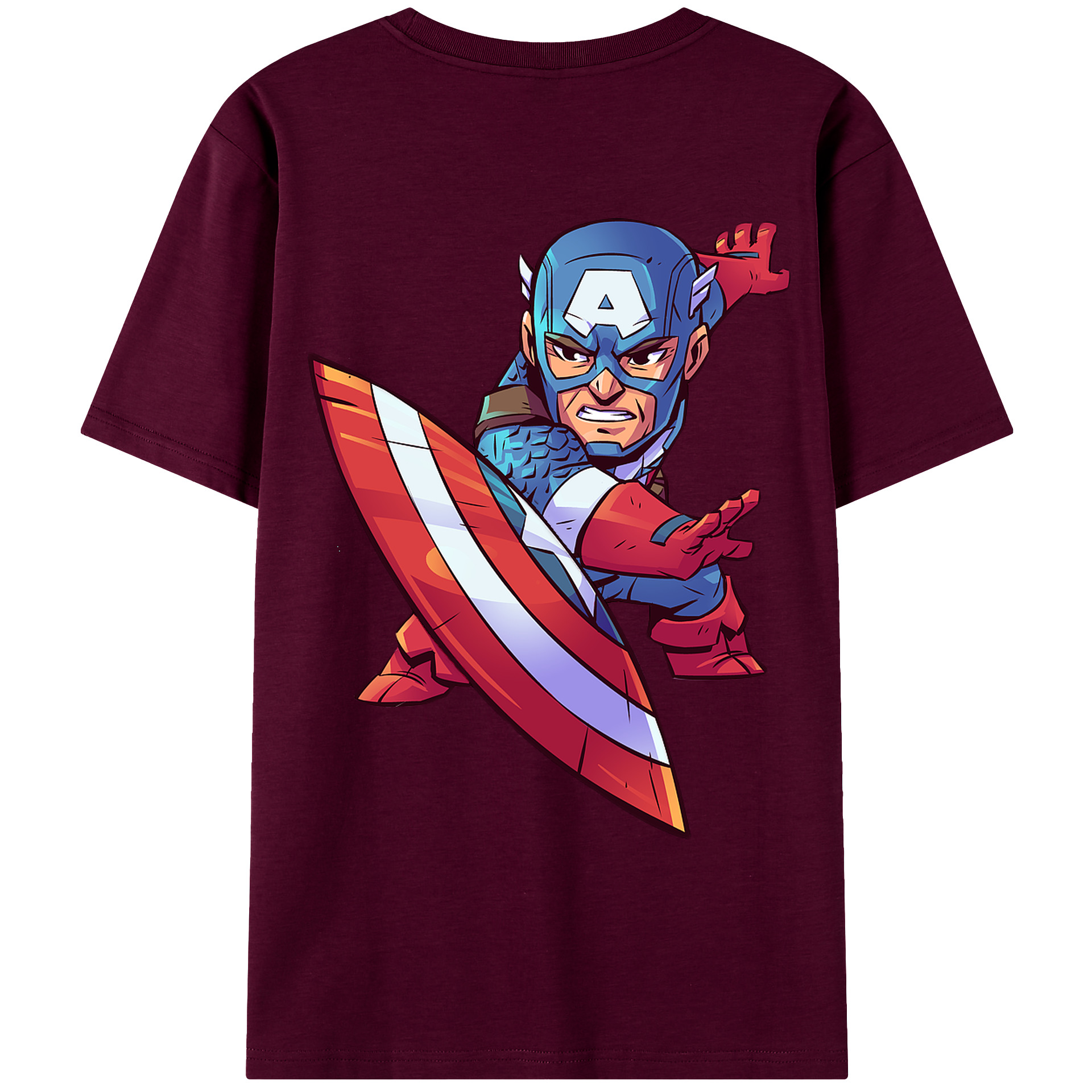 （画像用） アベンジャーズ The Avengers レディース半袖Tシャツ(バックプリント)